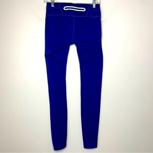 Athleta Sonar Tight Sapphire Blue Leggings Size Small Tall